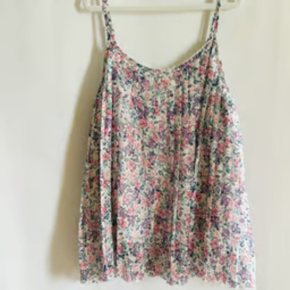 Abercrombie Kids Girls 9/10 floral top